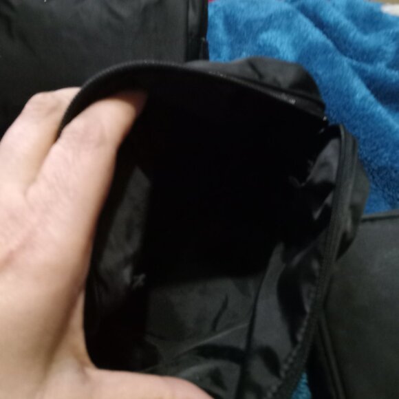 Vintage Chanel Black Makeup Bag EUC - Picture 4 of 5